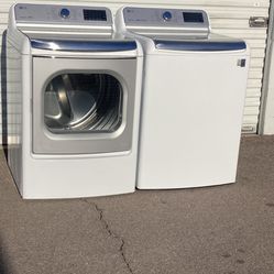 LG washer and dryer set in good condition, clean and pleasant, one month warranty, delivery available, free installation