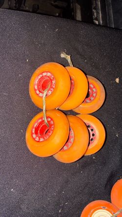 vintage Hyper Trinity Hyper Shock outdoor roller hockey wheels
