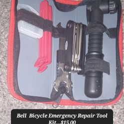 Bell Emergency Bicycle Repair Tool Kit