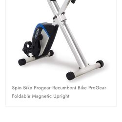 ProGear 225 Recumbent Stationary Exercise Bicycle