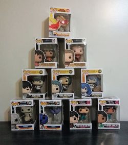 Lot Of 10 Funko Pop Figures, New Never Opened