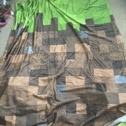 Minecraft Blanket 