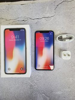 IPHONE X.....64GB. UNLOCK FOR ANY SIM