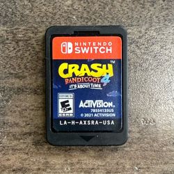 Nintendo Switch Crash Bandicoot 4: It’s About Time Video Game