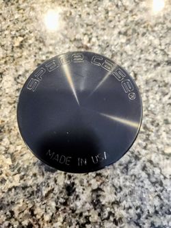 Black Space Case Herb Grinder 4-Piece 88mm Set With Magnetic Lid