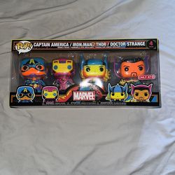 Target Exclusive 4pack Blacklight Funko
