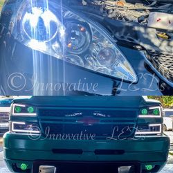 White 9005 HB3 LED Bulbs Headlight Conversion Kit High Beam Bright