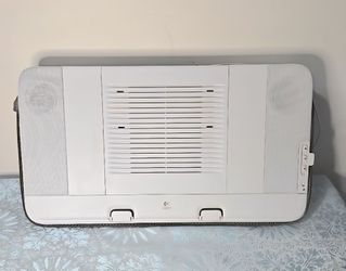 Logitech N700 Laptop Lapdesk – Soft Cushion Base – Speakers - Cooling Fan WORKS