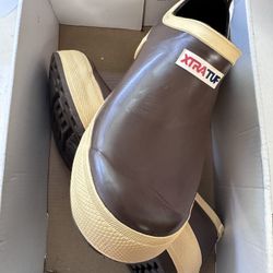 Size 9 XtraTuf Brown Low Top Shoes