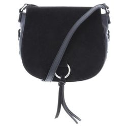 Nine West Womens Saddle Fold-Over Crossbody Handbag