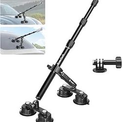 Four Suction Cup Car Mount Pro for Insta360 Upgraded Thickened Selfie Stick