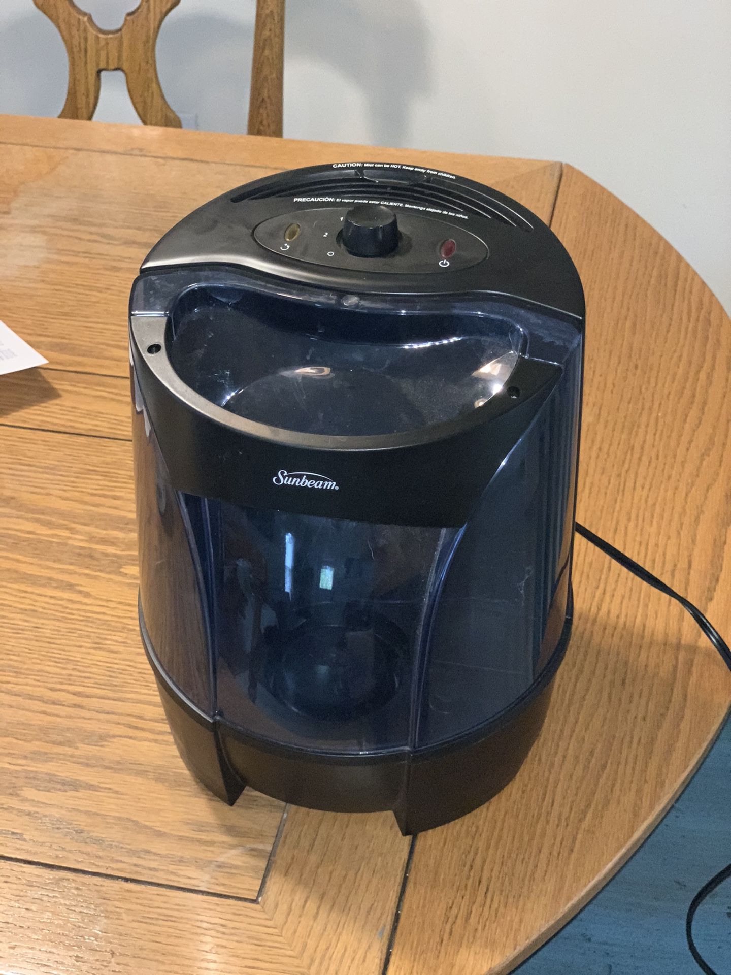 Sunbeam Warm Mist Humidifier