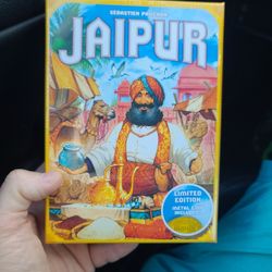 Jaipur Card Game With Metal Coin Included 