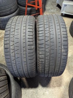 275/45R21 PIRELLI SCORPION VERDE ALL SEASON PAIR OF TIRES