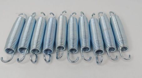 LOT OF 10 TRAMPOLINE SPRINGS 5.5" NEW.
