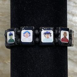 2 Gorillaz Band Jewelry Friendship Bracelet Stocking Stuffer Gift 