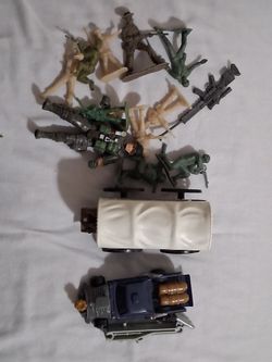 Army Men Toy Bundle – Soldiers, Military Figures & Accessories Lot