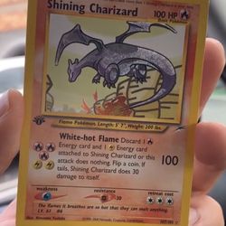 Shiny Charizard 1st Ed