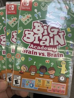 Nintendo Switch Big Brain Academy  Brain Vs Brain 