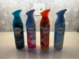 NEW Febreze Air Freshener Bundle (4 Cans)