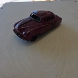 VTG 1950s Red Minister Deluxe Tin Friction Car Made In Japan