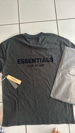 Essentials shirt color black size M