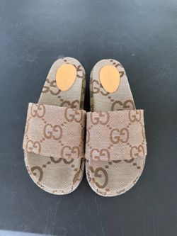 ✨ Gucci-Style Platform Slides ✨LIKE NEW