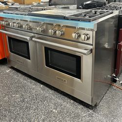 Wolf Stainless Steel 60” Wide All Gas Range 