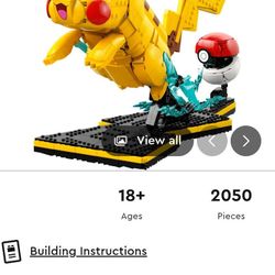 Pikachu Legos $150
