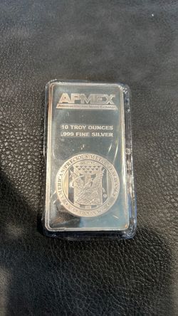 10 oz Silver Bar APMEX .999 Fine