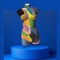 Female Abstract Torso Art