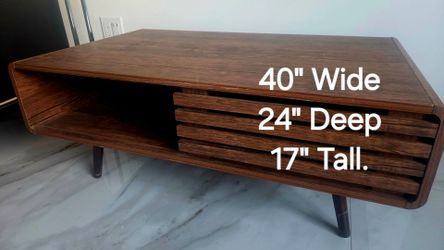Mid-Century Modern Resin Type Coffee Table