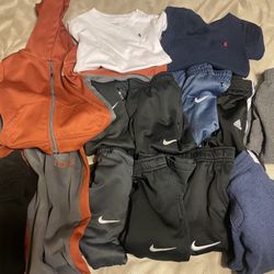 Bundle of 2T Joggers, Texas Jacket & Polo Shirts