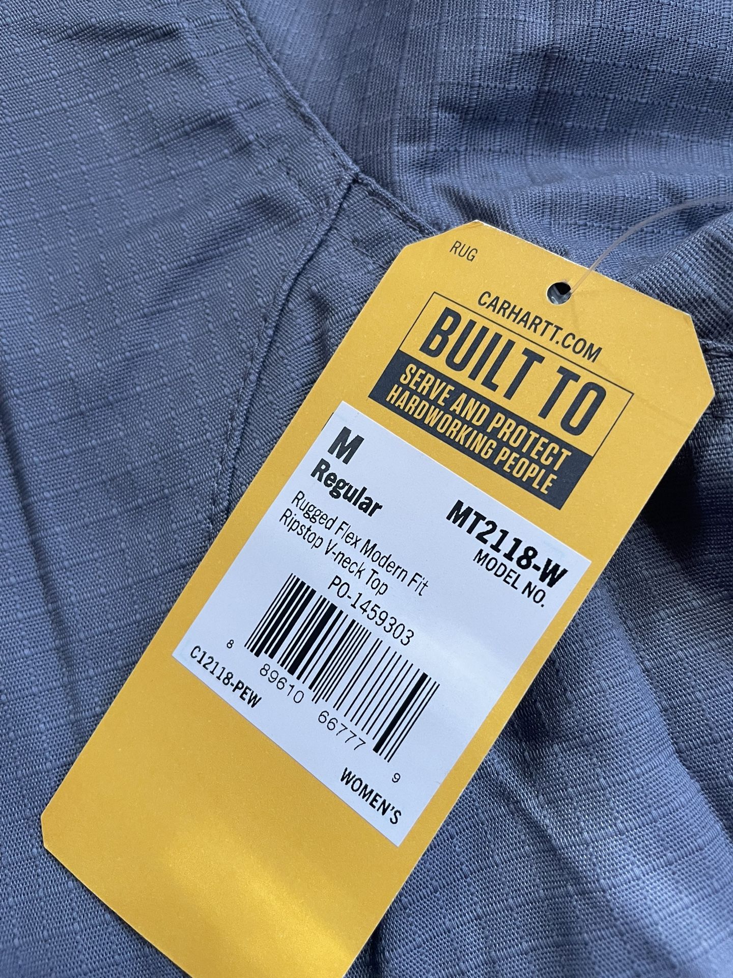 Women’s WOMEN'S RUGGED FLEX® RIPSTOP V-NECK SCRUB TOP