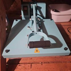 Swing Design 15" x 15" Craft Heat Press - Turquoise