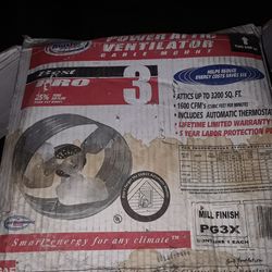 New in box power attic ventilator fan for Sale in Pico Rivera, CA - OfferUp
