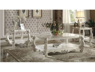 Versailles Bone White Coffee Table