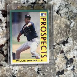 Willie Banks Rookie Card Fleer 92