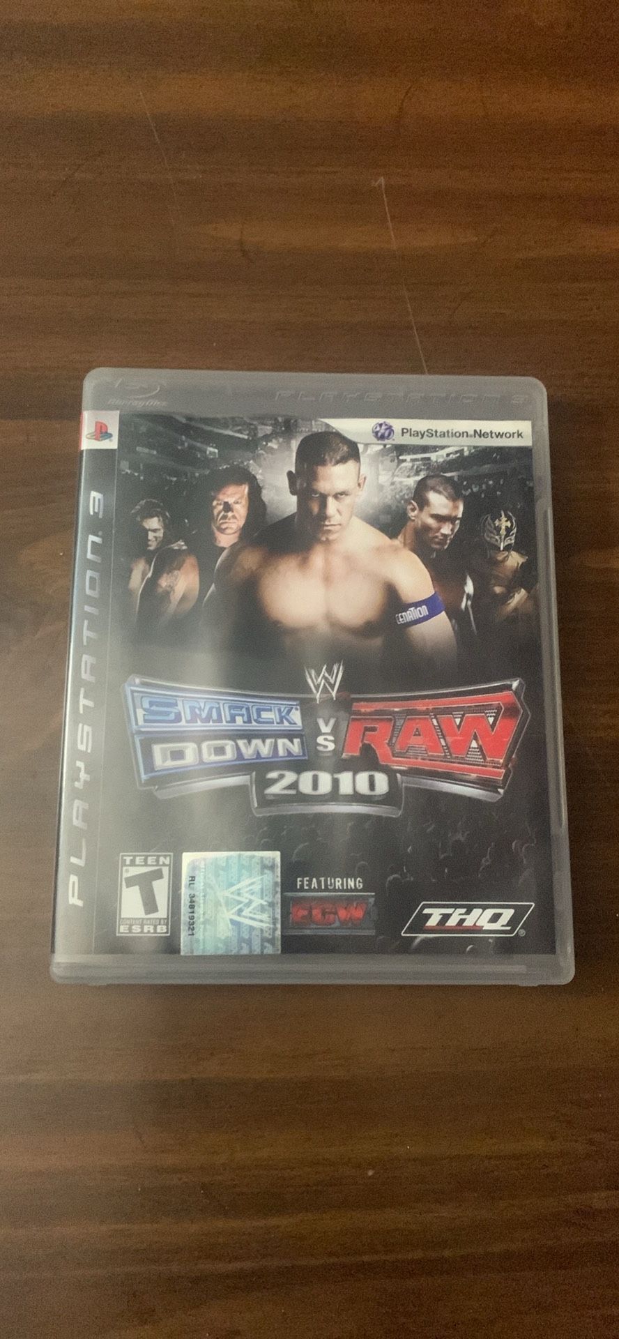 Smack Down Vs Raw 2010 PS3 Game 
