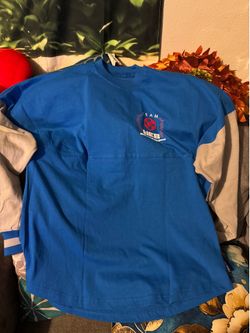 Disneys Marvel blue spirit Jersey size small