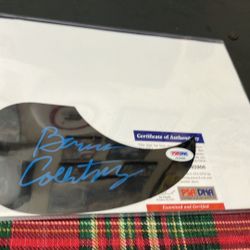 Signed By Barnes Courtney PSA