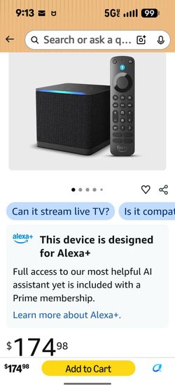 New 2026 FIRE TV CUBE PRO