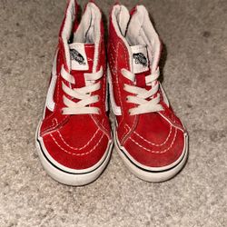 Red Toddler Vans