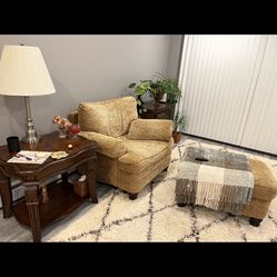 arm chair  , Ottoman 