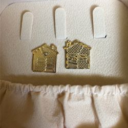 trap house 10k earrings