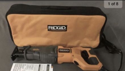 New RIDGID Fuego 10 Amp Orbital Reciprocating Saw