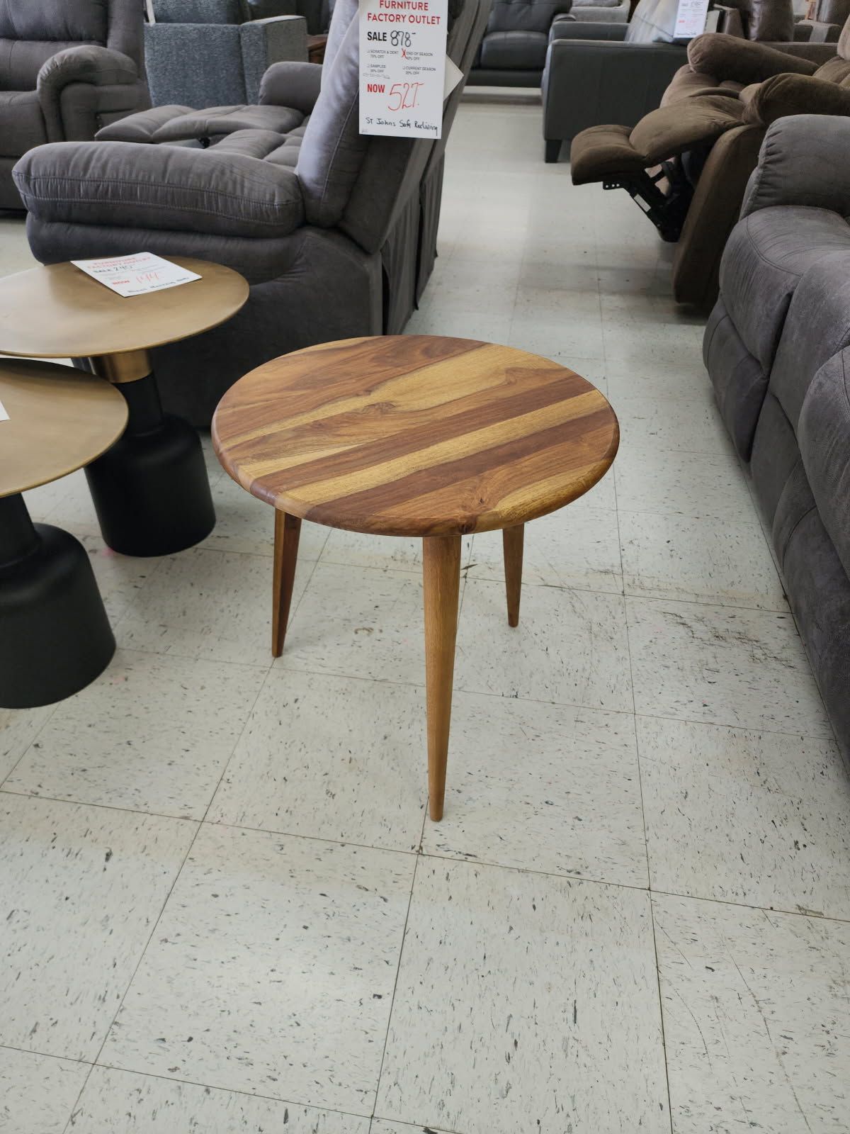Round End Table