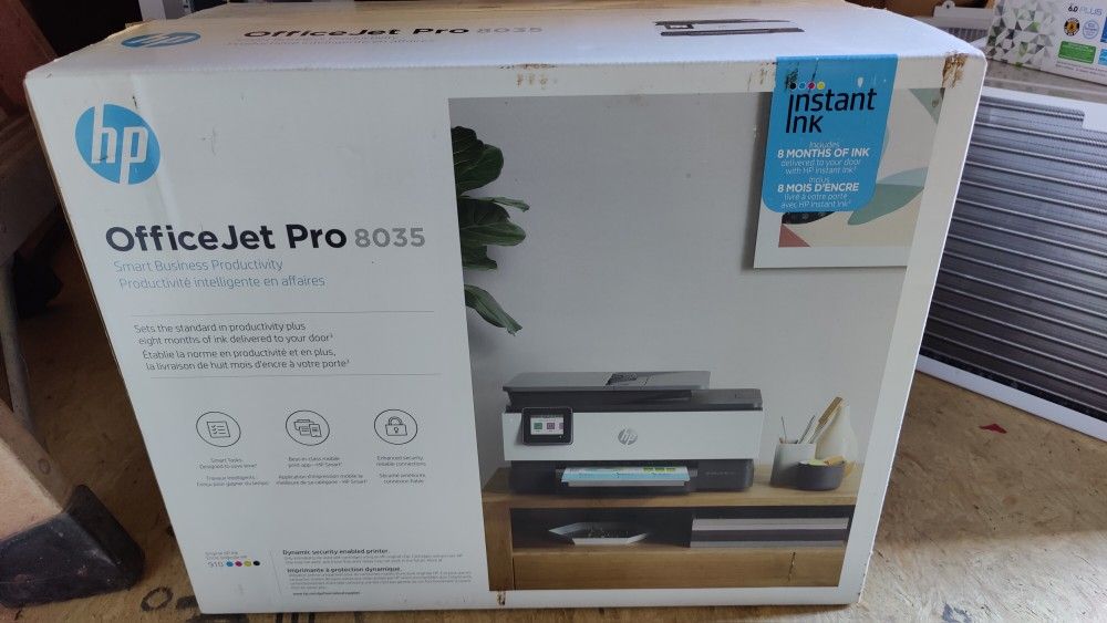 Hewlett-Packard Officejet Pro 8035 Printer Scanner -Brand New In Box