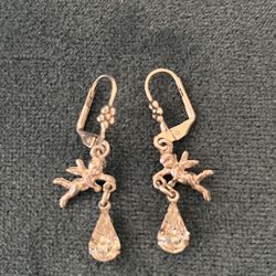 Cherub Angel Earrings