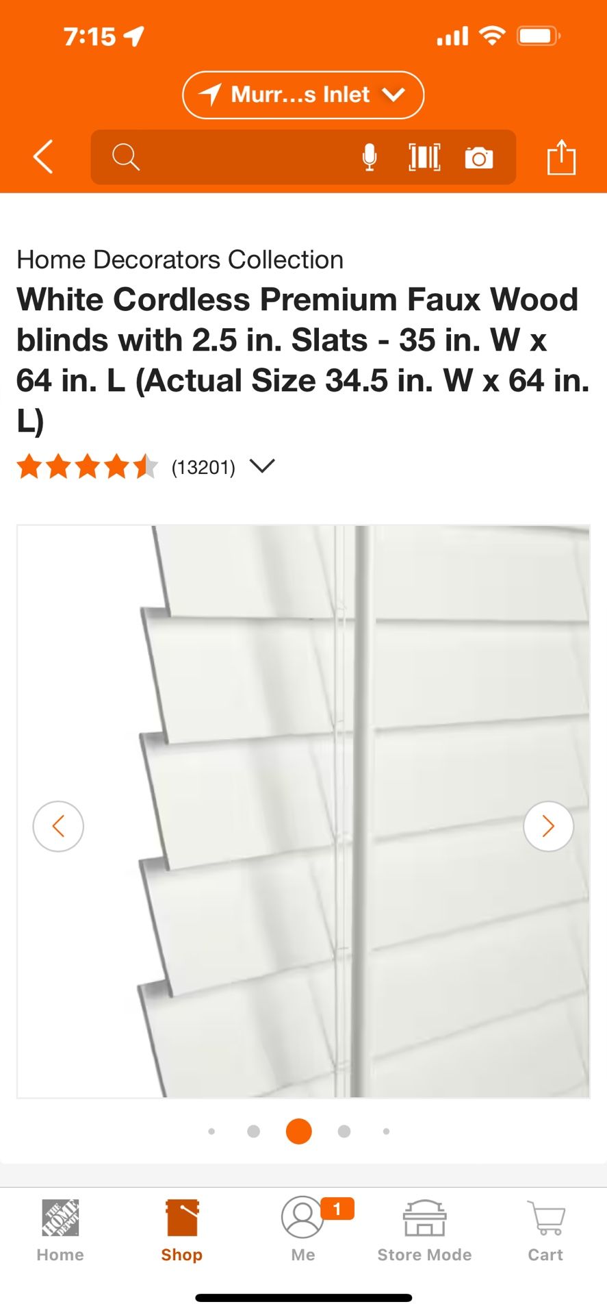 Wood Faux Blinds